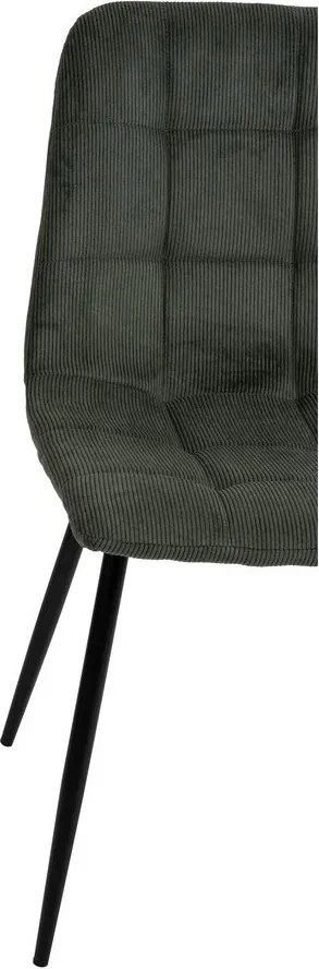 Scaune de dining verzi 2 buc. tapițate Moseby – Bonami Essentials