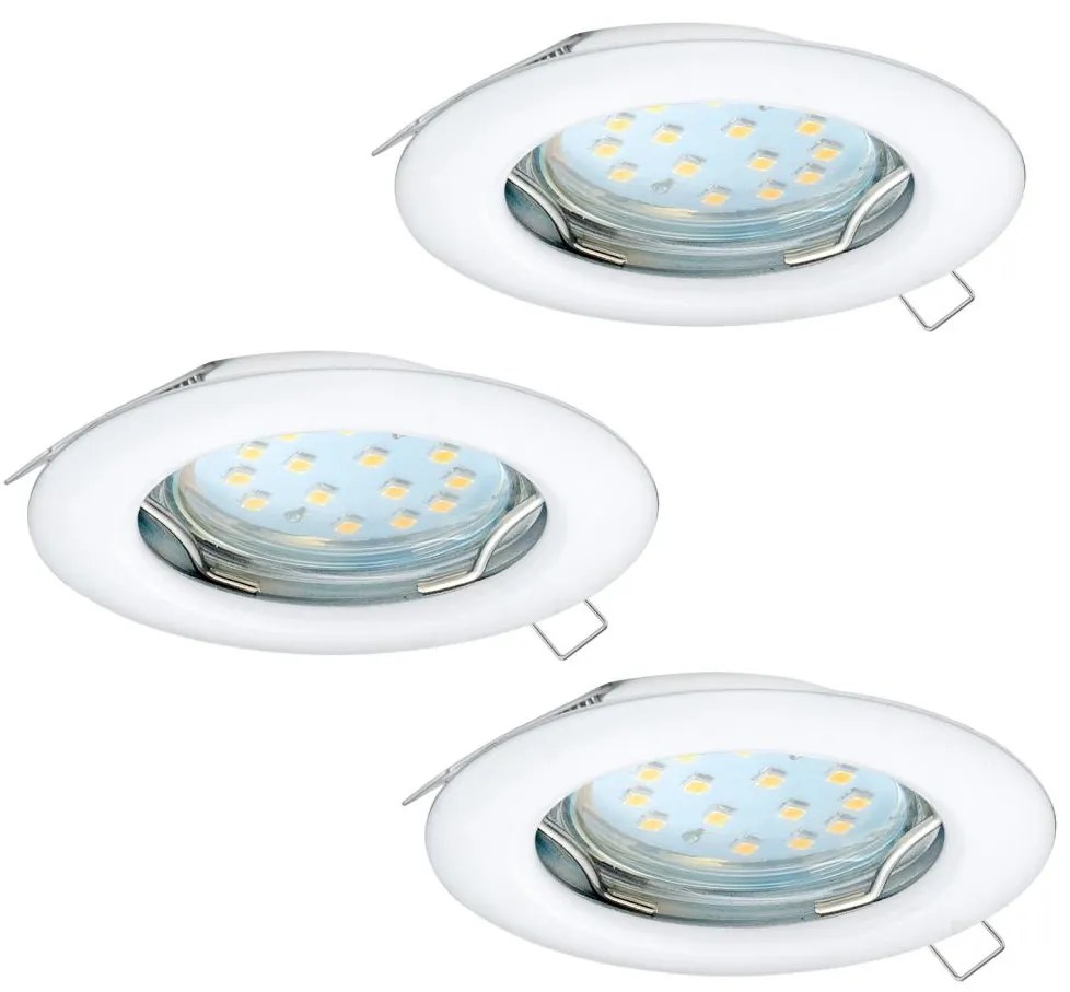 Eglo 94235 - SET 3x Corp de iluminat LED tavan fals PENETO 3xGU10-LED/3W/230V