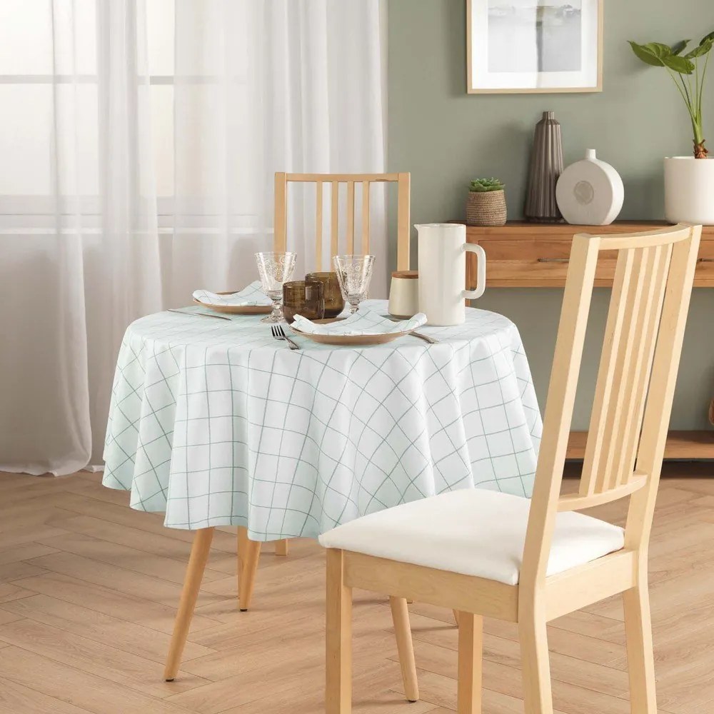 Față de masă potrivit pentru spălare automată ø 180 cm Axel – douceur d'intérieur