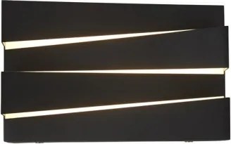 Searchlight SECTION LED 86410BK - Aplica de perete LED, 18W, 230V, neagră