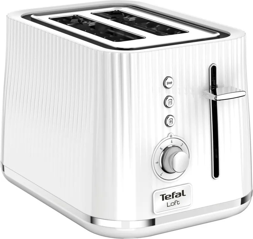 Prăjitor de pâine alb Loft TT761138 – Tefal