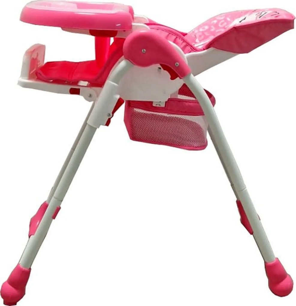 Scaun de masa pentru copii si bebe Baby Care™ CC reglabil in 3 trepte, Pliabil, Centura de siguranta, Sezut comfortabil, Masuta detasabila, Pozitie