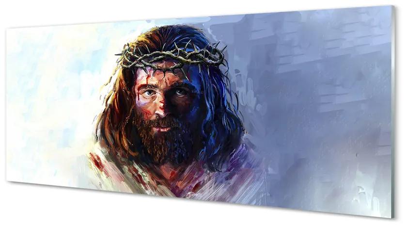 Tablouri pe sticlă Imaginea lui Isus