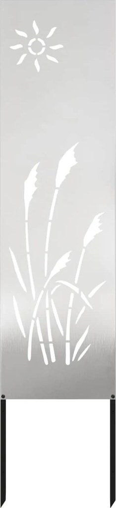 vidaXL Ecran de intimitate pentru grădină Argintiu 32 x 140 cm