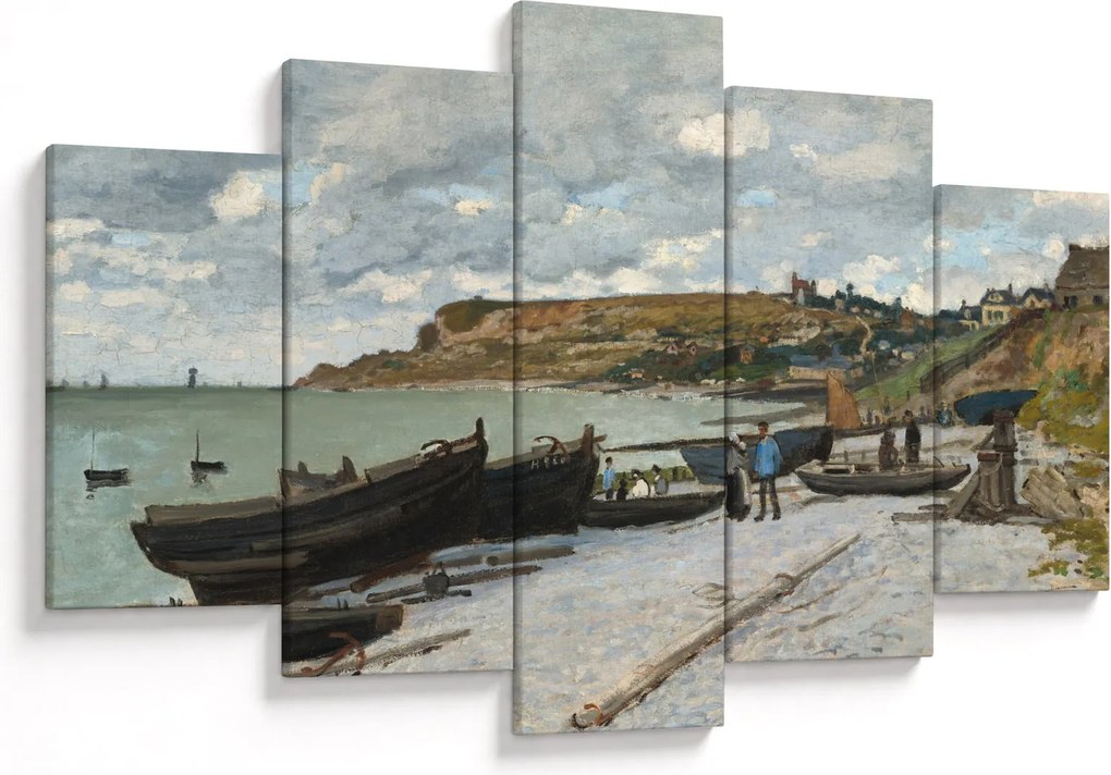 Tablou - Claude Monet, Sainte Adresse, reproducere (150x105 cm)
