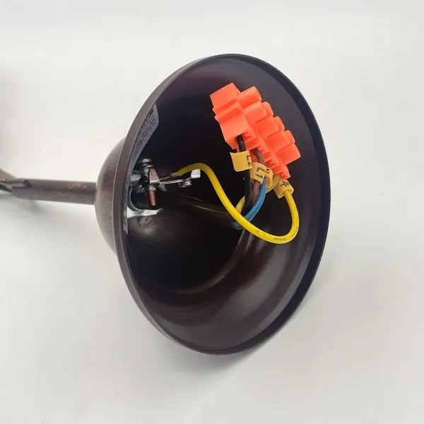 Lustră pe lanț RETRO 2xE27/60W/230V cupru/patină