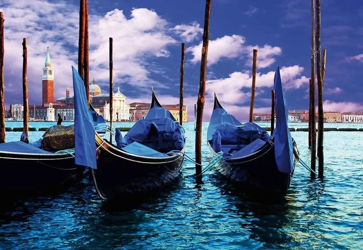 City Venice Gondola Fototapet, (208 x 146 cm)