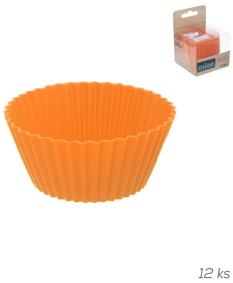 Forme de copt 12 buc. pentru brioșe din silicon ø 5,5 cm – Orion