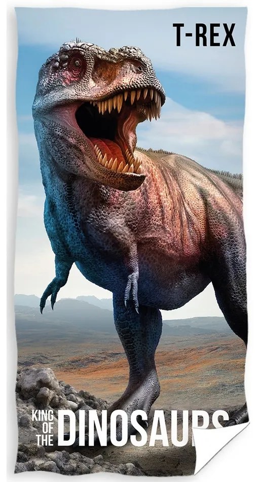 Prosop din frotir T-Rex Predator , 70 x 140 cm