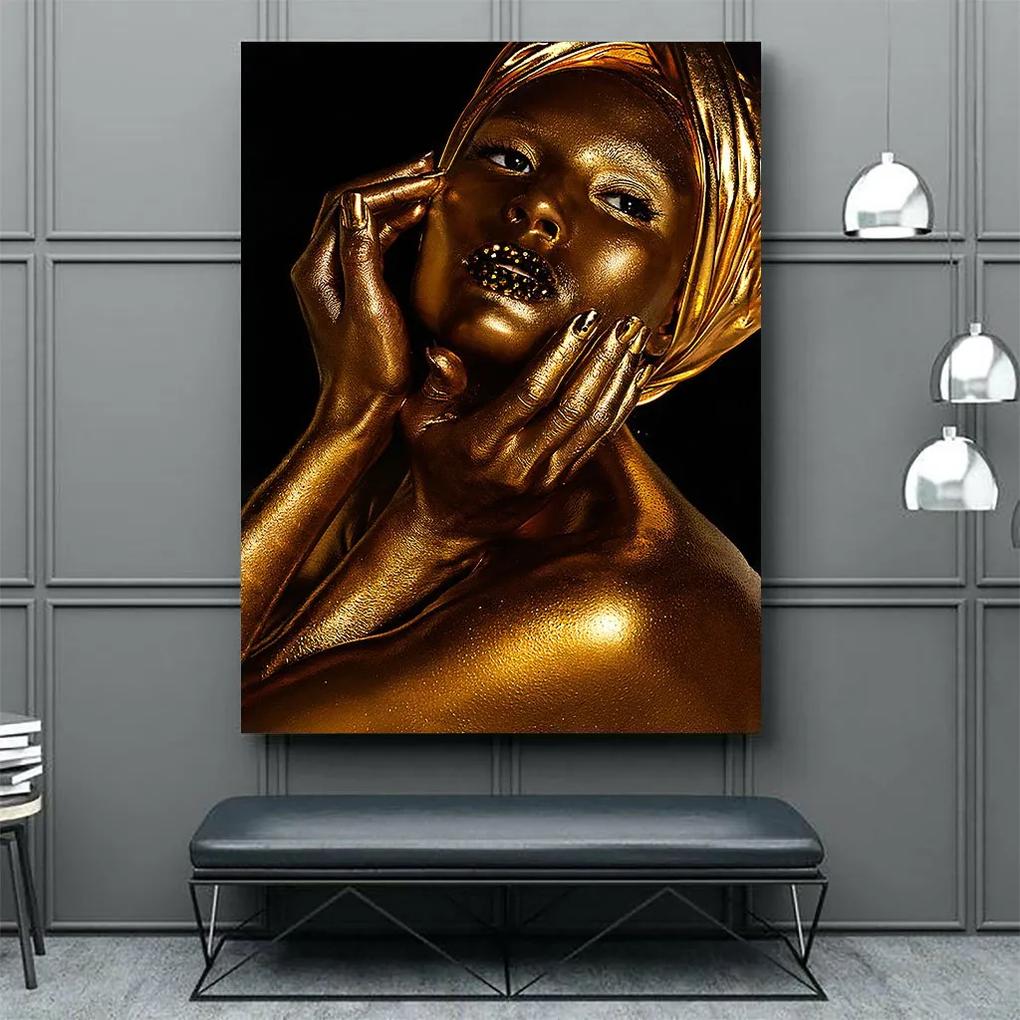 Tablou Canvas - African Gold I 80 x 120 cm