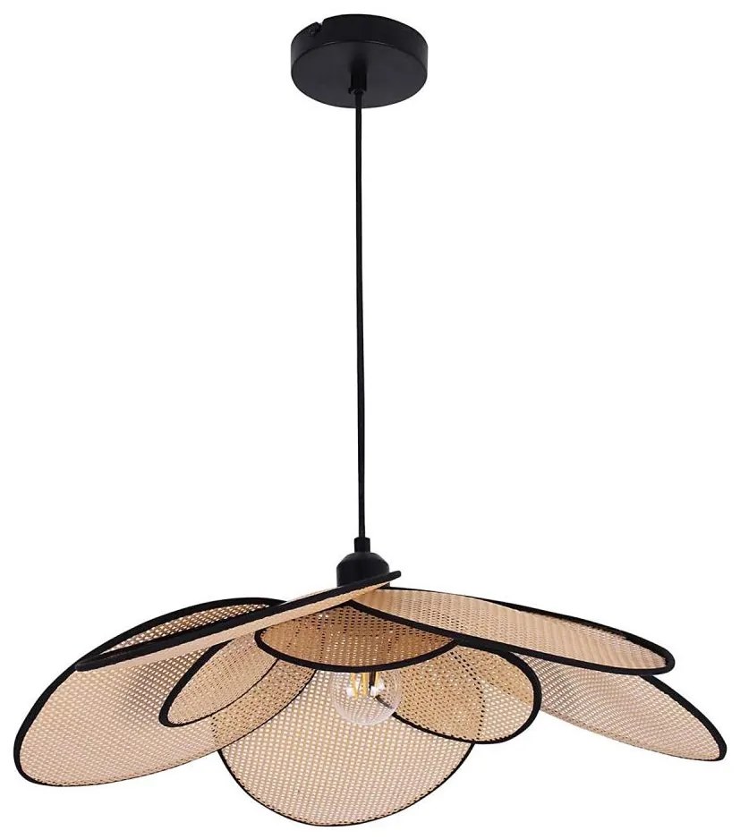 Lustră pe cablu TOBAGO 1xE27/20W/230V d. 60 cm bej