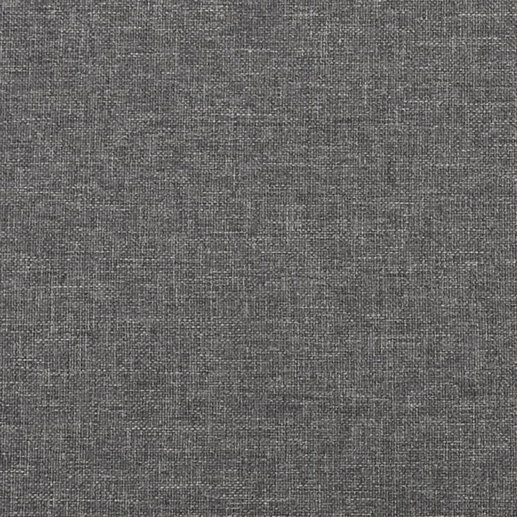 Taburet, gri deschis, 45x29,5x39 cm, material textil Gri deschis