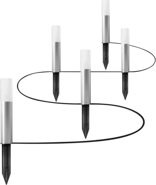 SET 5x lampă LED RGBW de exterior SMART+ GP5xLED/5,7W/230V IP65 Wi-Fi Ledvance