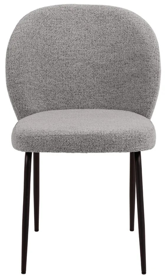 Scaune de sufragerie gri 2 buc. Patricia - Actona