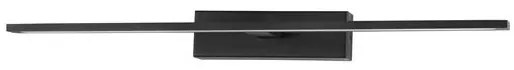Aplica LED pentru baie moderna IP44 MONDRIAN 20W neagra NVL-9053202