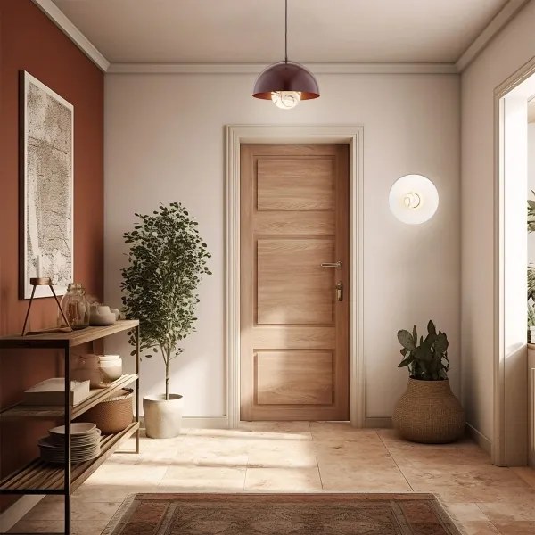 Lustră pe cablu Argon 8444 PIAVA 1xE14/7W/230V maro