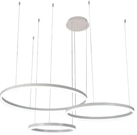 Lustră LED dimabilă pe cablu LED/125W/230V 3000-6500K + telecomandă