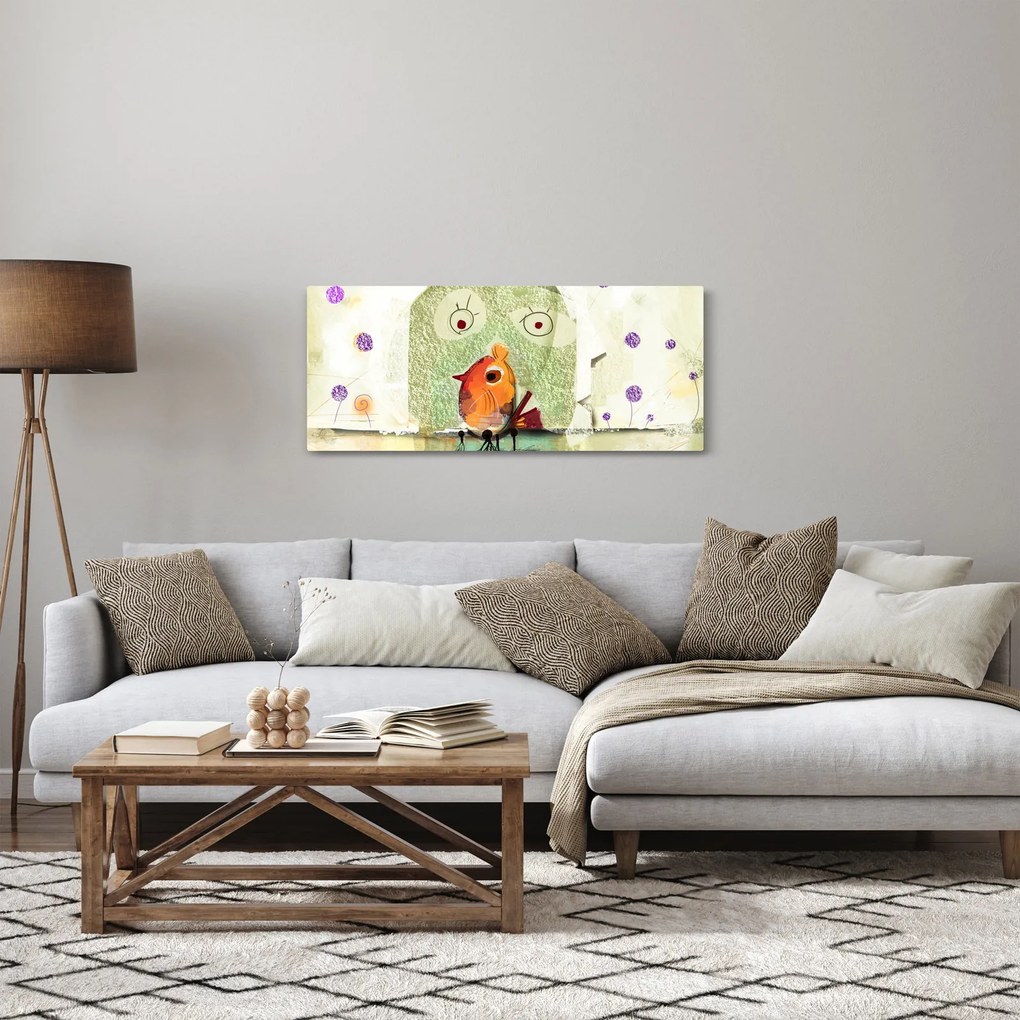Tablou - Sufletul unei păsări (120x50 cm)