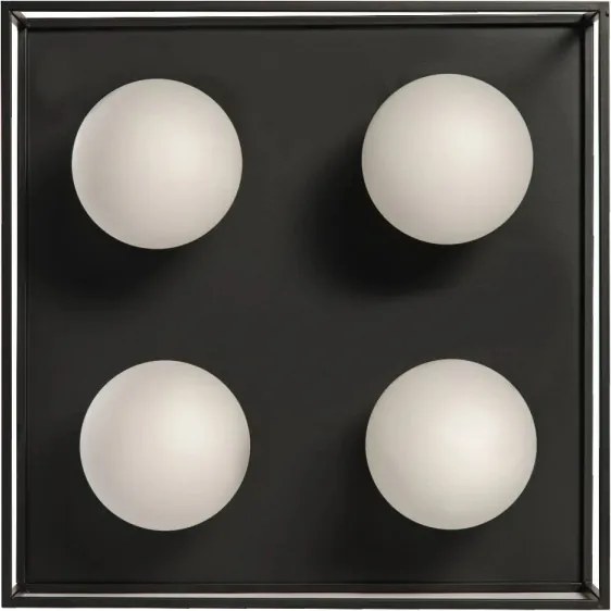 Ledvance - Aplica de exterior DECOR SQUARE 4xG9/28W/230V IP44