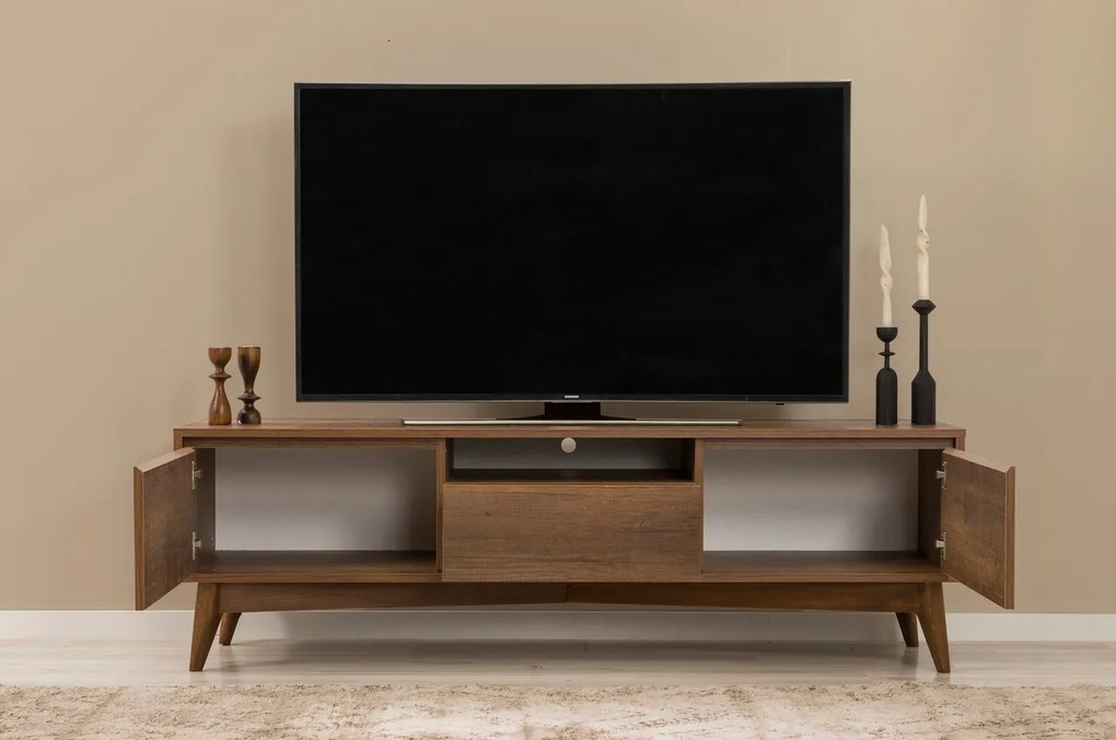 Comoda TV, Hanah Home, Vina, 170x53x45 cm, Maro