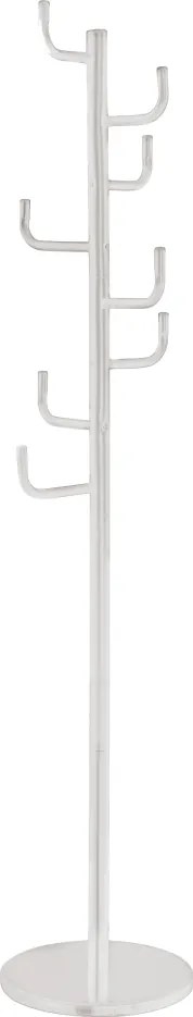 Cuier pom ELDER, alb, metal/marmura, 37x175 cm