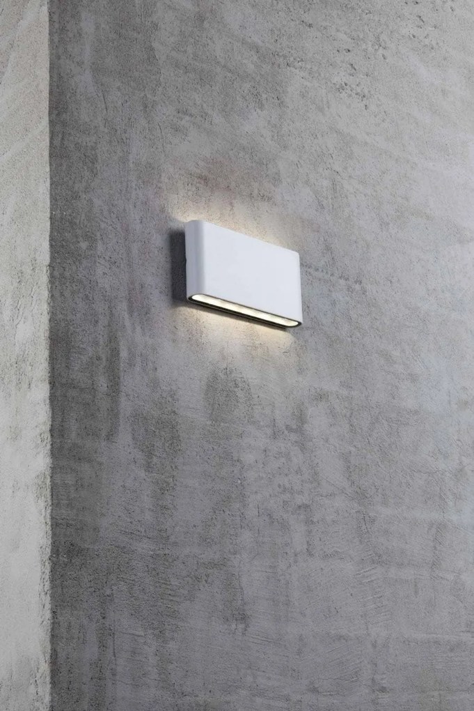 Aplica LED exterior lumina ambientala Kinver alba 84181001 NL