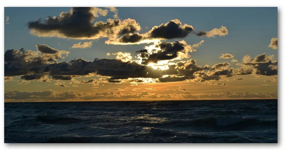 Tablou pe acril Apus de soare peste mare