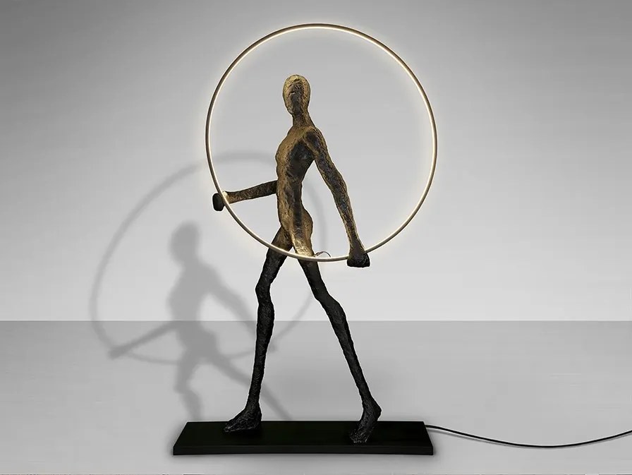 Figurina XXL decorativa / Lampa LED de podea design lux Caminante