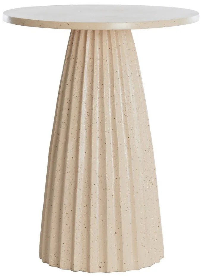 Măsuță auxiliară rotundă din metal ø 40 cm Veglia – Light &amp; Living