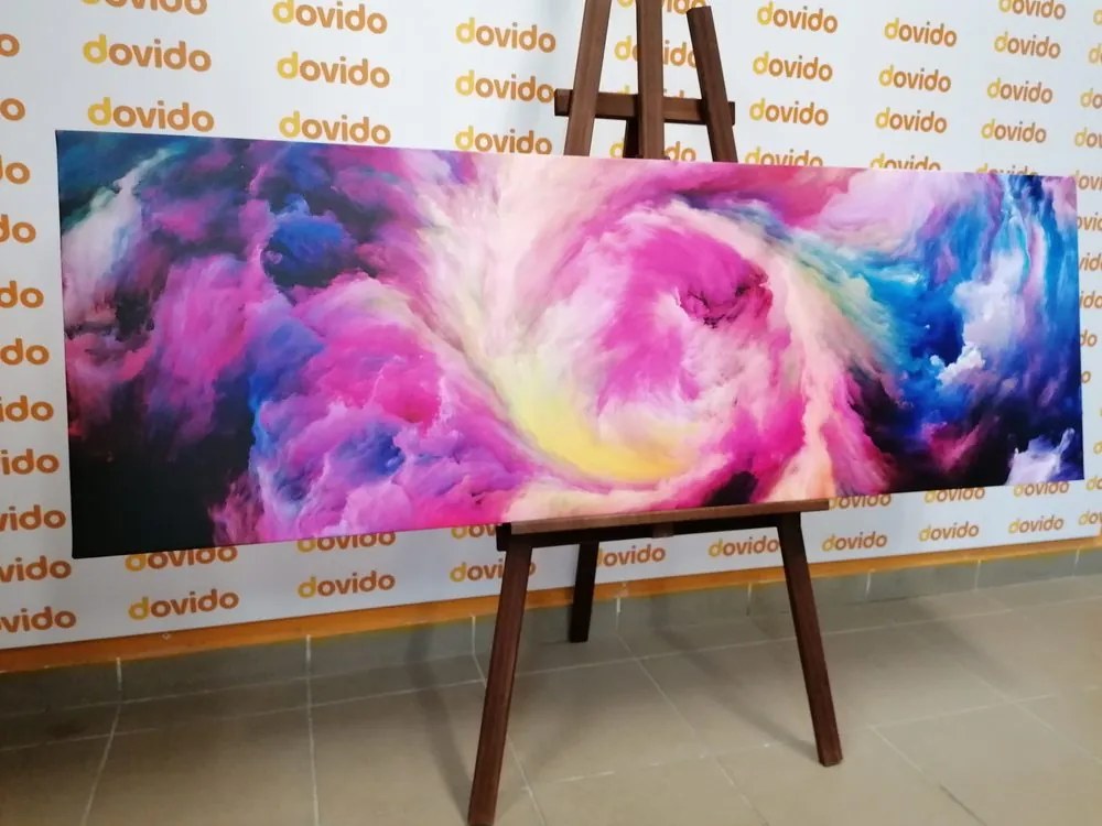 Tablou spirală colorată