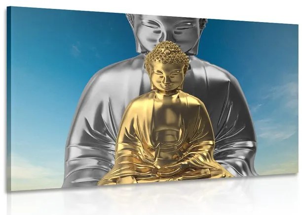 Tablou Buddha meditând