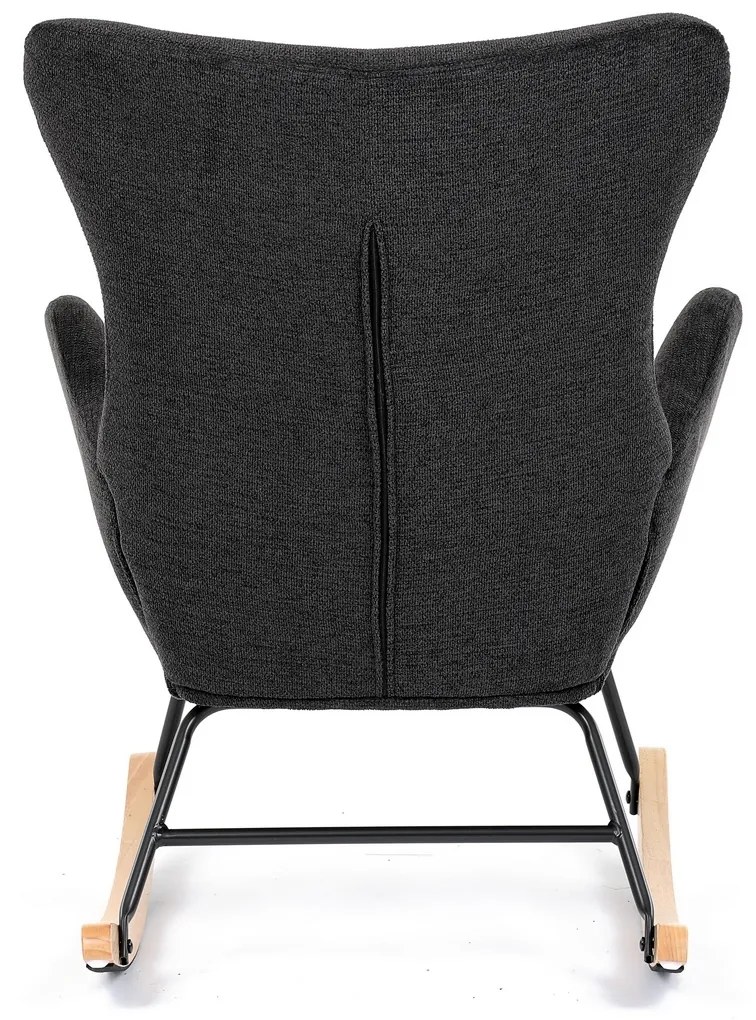 Fotoliu balansoar BK2, negru