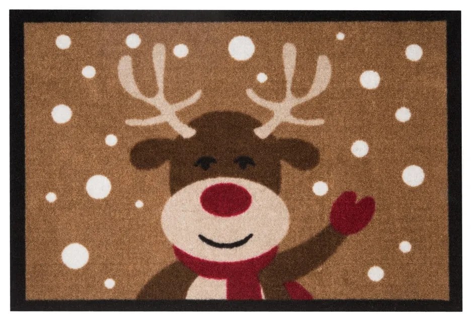 Covoraș intrare Hanse Home Reindeer, 40x60 cm