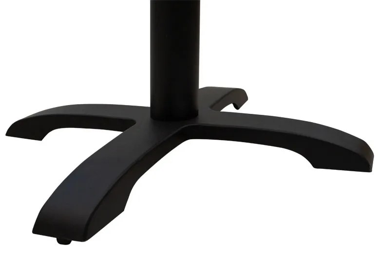 Stalp picior suport blat masa bar Ntona metal negru 40x40x108 cm