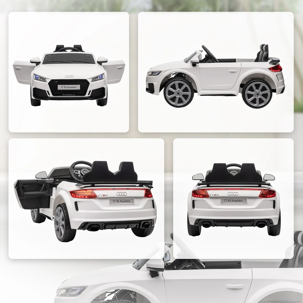 HOMCOM Masina Electrica pentru Copii AUDI TT, Auto Electrica