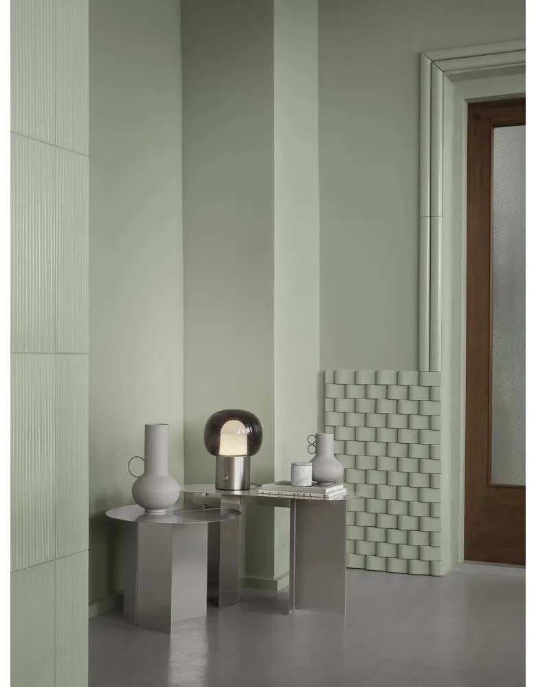 Măsuță auxiliară rotundă din oțel inoxidabil ø 50 cm Oru – Blomus