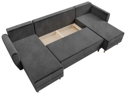 Colțar în formă de U Keklat U S (Verde închis + Negru) (cu sp. depozitare). Promo -17%. 1104918
