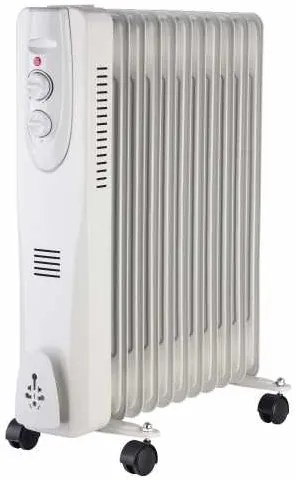 Radiator electric portabil cu ulei 11 elementi 2500W Well