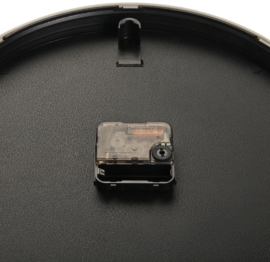 Ceas de perete 30cm negru Versa