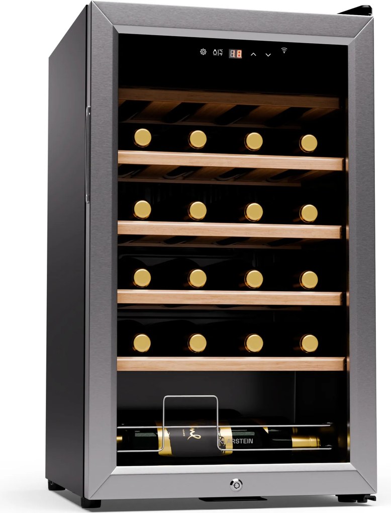 Klarstein Shiraz Premium Smart 24, frigider pentru vinuri
