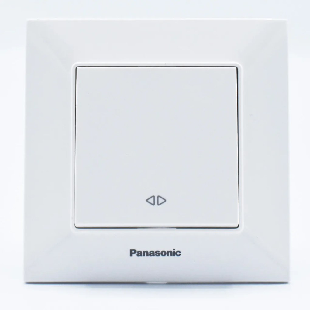 Intrerupator cruce 10A,IP20, Alb, Panasonic Arkedia Slim