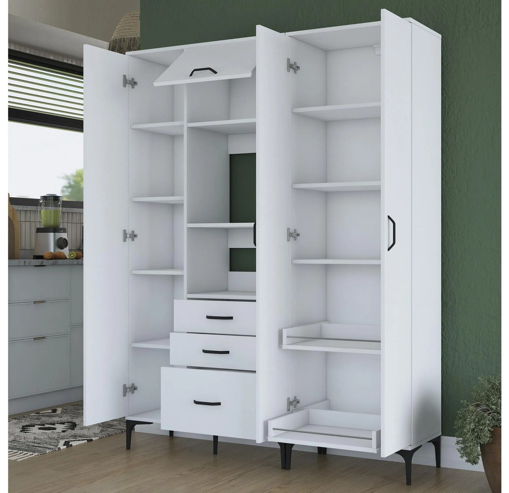 Set dulapuri bucătărie Jenaretta 31 (alb + negru). 1107095