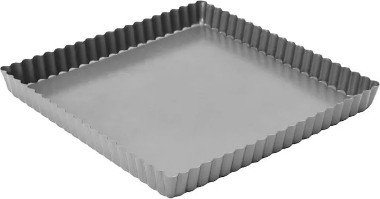 Formă pătrată cu suprafață antiaderentă Dexam Quiche, 23 x 23 cm