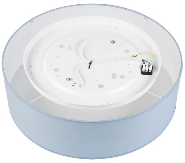 Plafonieră SIRJA PASTEL, 2 x E27, 15 W, 230 V, Ø 45 cm, albastră