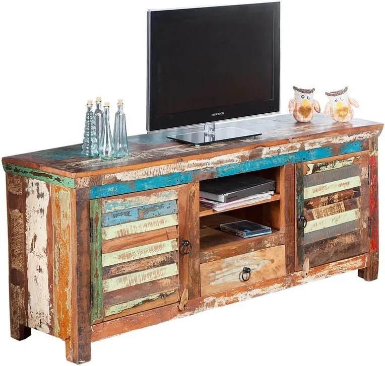 Comoda TV design vintage, shabby chic Jakarta 150cm A-21740 VC
