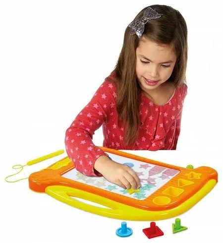 Tablă magnetică mare de desenat Addo, 40,5 x33,5 x 4 cm