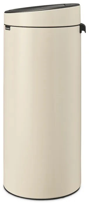 Cos de gunoi Brabantia Touch Bin New 1005544, 30 L, Golire silentioasa si lina, Bej