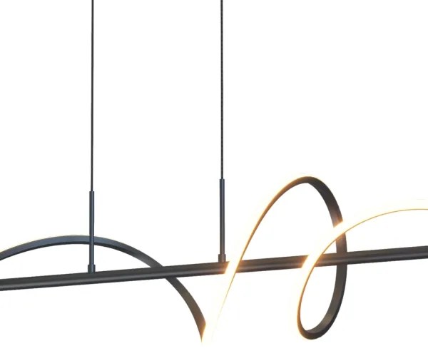 Lustră LED pe cablu ONLI TWIST LED/30W/230V 4000K negru