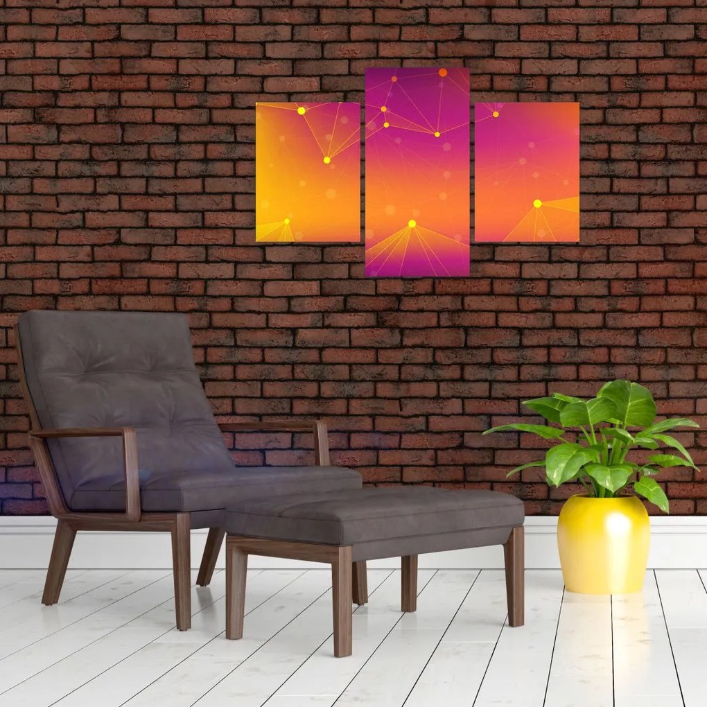 Tabloul modern colorat (90x60 cm)