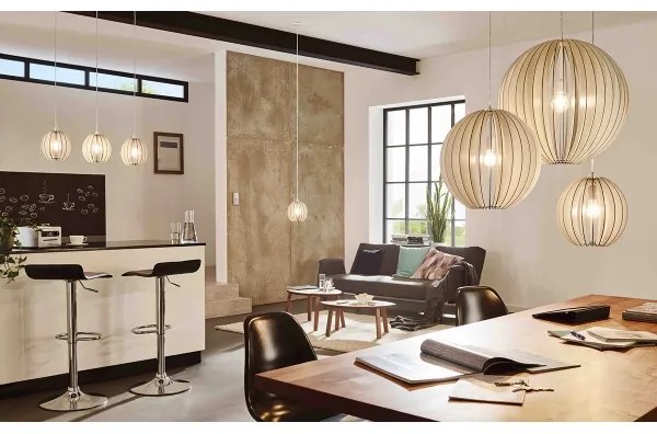 Eglo 94767 - Lustra COSSANO 1xE27/60W/230V